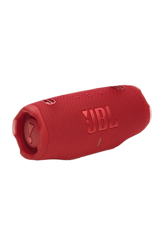 Charge 6 - Portable waterproof & drop-proof Bluetooth speaker, Bold JBL Pro Sound with AI Sound Boost, 28Hrs of Playtime, Built-in powerbank & comes with a sturdy/removable carrying strap (Red)