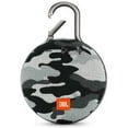 thumbnail image 1 of JBL Clip 3 Portable Bluetooth Speaker with Carabiner, Black/Camo, 1 of 4