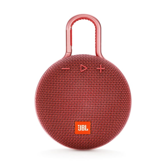 JBL Clip 3 Fiesta Red Portable Bluetooth Speaker (OB) Damaged Box