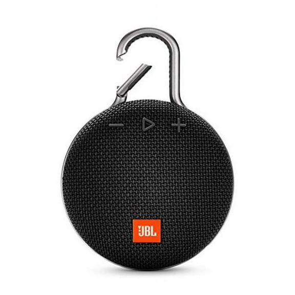 JBL Clip 3 Portable Bluetooth Speaker with Carabiner, Black