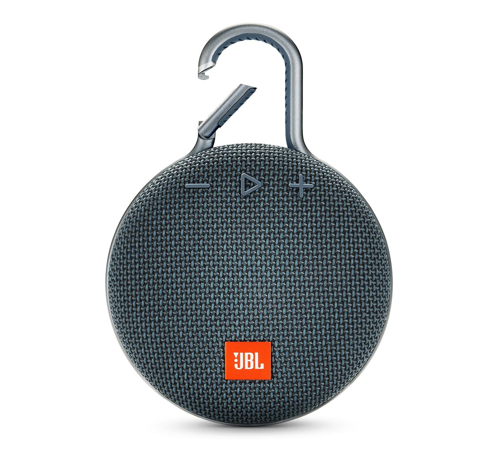 JBL Clip 3 Portable Bluetooth Speaker with Carabiner - Gray 