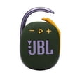 thumbnail image 1 of JBL Clip 4 Green Portable Bluetooth Speaker, 1 of 6