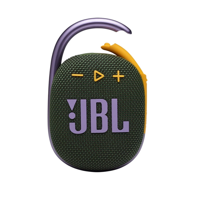 JBL Clip 4 Green Portable Bluetooth Speaker - Walmart.com