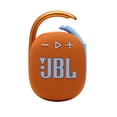 thumbnail image 1 of JBL Clip 4 Orange Portable Bluetooth Speaker, 1 of 7