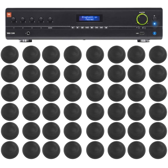 JBL VMA1240 - Audio system - 240 Watt (total) - black