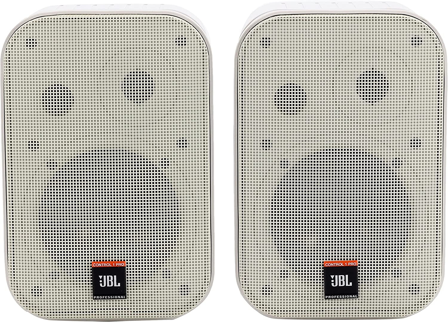 JBL Control C1PRO-WH 2-way In-wall, Tabletop Speaker, 150 W RMS, White