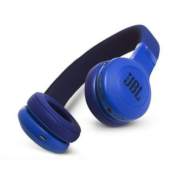 JBL E45BT On-Ear Wireless Headphones (Blue)