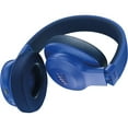 thumbnail image 1 of JBL E55BT Wireless Over-ear Headphones - Stereo - Blue - Mini-phone - Wired/Wireless - Bluetooth - 32 Ohm - 20 Hz - 20 kHz - Over-the-head - Binaural - Circumaural, 1 of 3