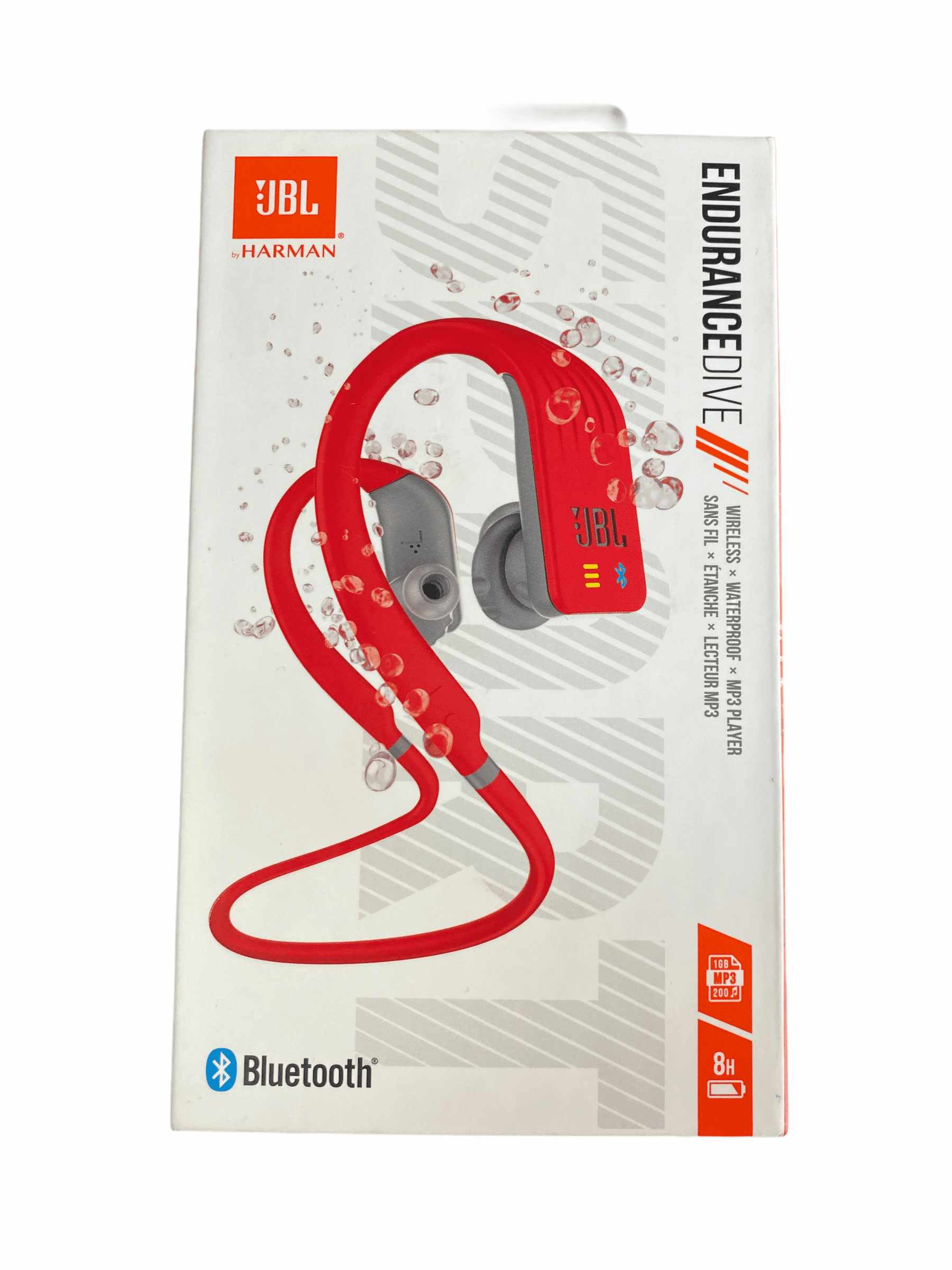 JBL Endurance DIVE Waterproof Wireless In-Ear Sport Headphones MP3 Red Walmart.com