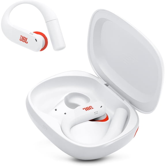 JBL Endurance Peak 4 - Cancelling Sport Earbuds - White (Sold without manufacturer warranty)