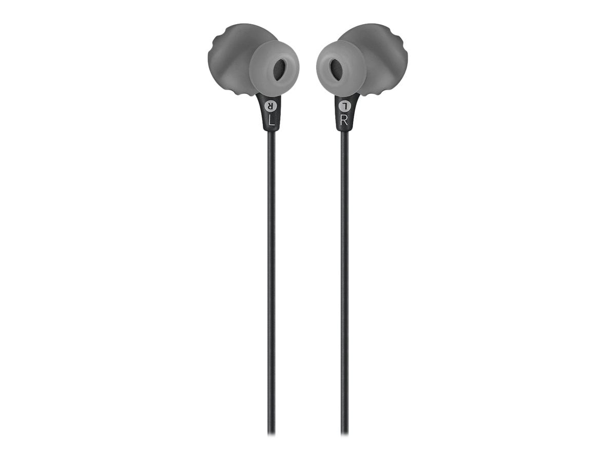 JBL Endurance RUN - Earphones mic - in-ear - over-the-ear mount - - 3.5 mm jack - black - Walmart.com