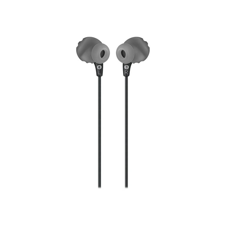JBL Endurance RUN - Earphones with mic - in-ear - over-the-ear mount -  wired - 3.5 mm jack - black