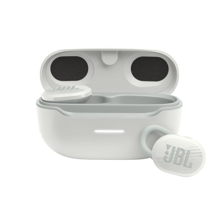 JBL Bluetooth Earphones Endurance Race True Wireless Cordless Buds Waterproof Sport White Walmart