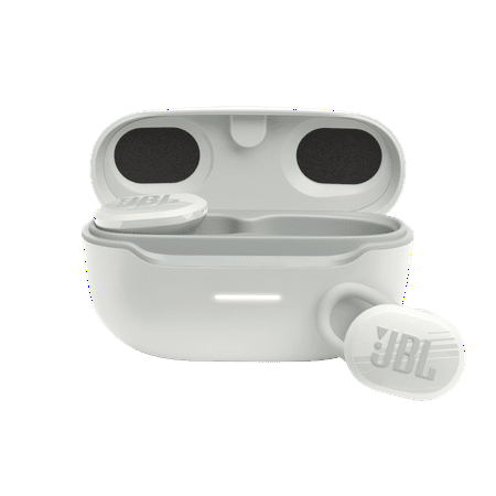 JBL - Endurance Race Waterproof True Wireless Sport Earbud Headphones - White