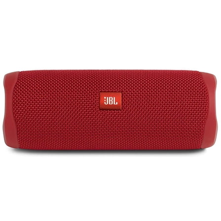 JBL FLIP 5 Waterproof Portable Bluetooth 4800mAh Speaker - Red (Sold without manufacturer warranty)