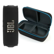 JBL FLIP 7 Bluetooth Speaker & divvi! Premium Hard Case Bundle - Black