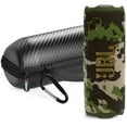thumbnail image 1 of JBL FLIP 7 Waterproof Portable Speaker Bundle with gSport Carbon Fiber Case (Camo), 1 of 9