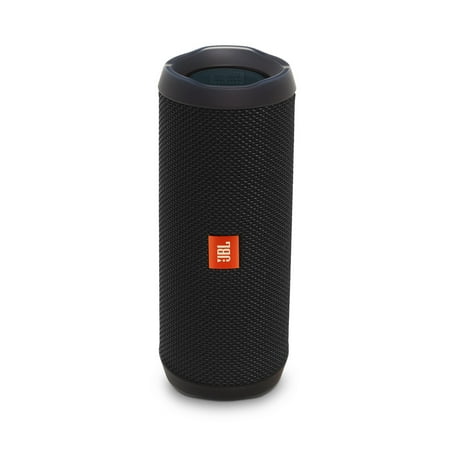 JBL - Flip 4 Portable Bluetooth Speaker - Black