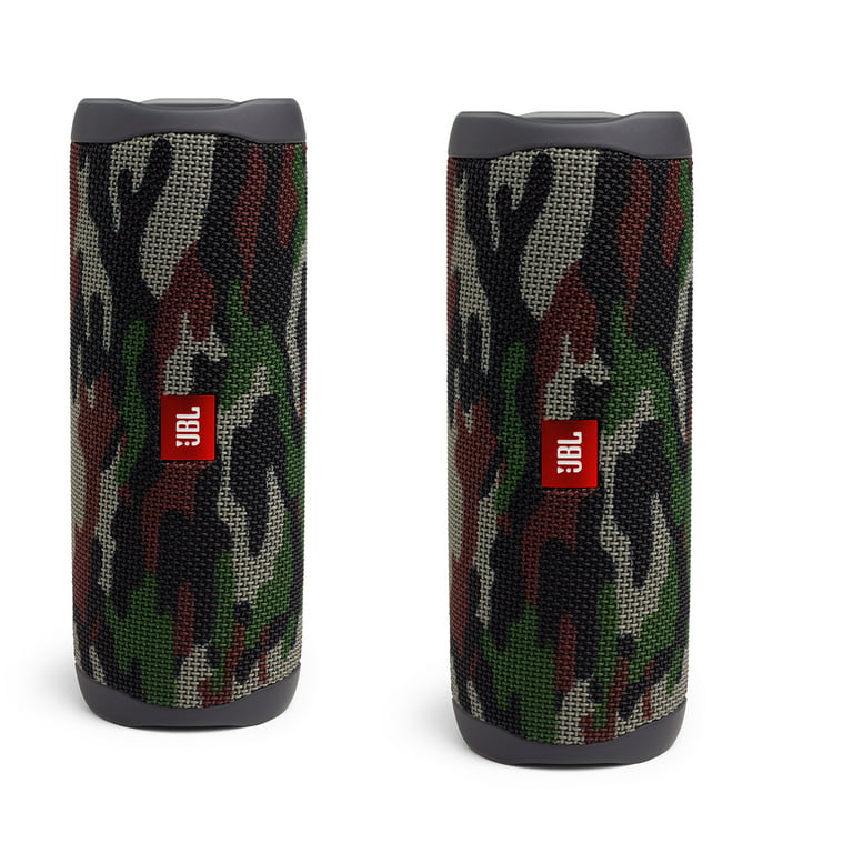 JBL Flip 5 Pair Bluetooth Portable Bundle Camouflage Speaker