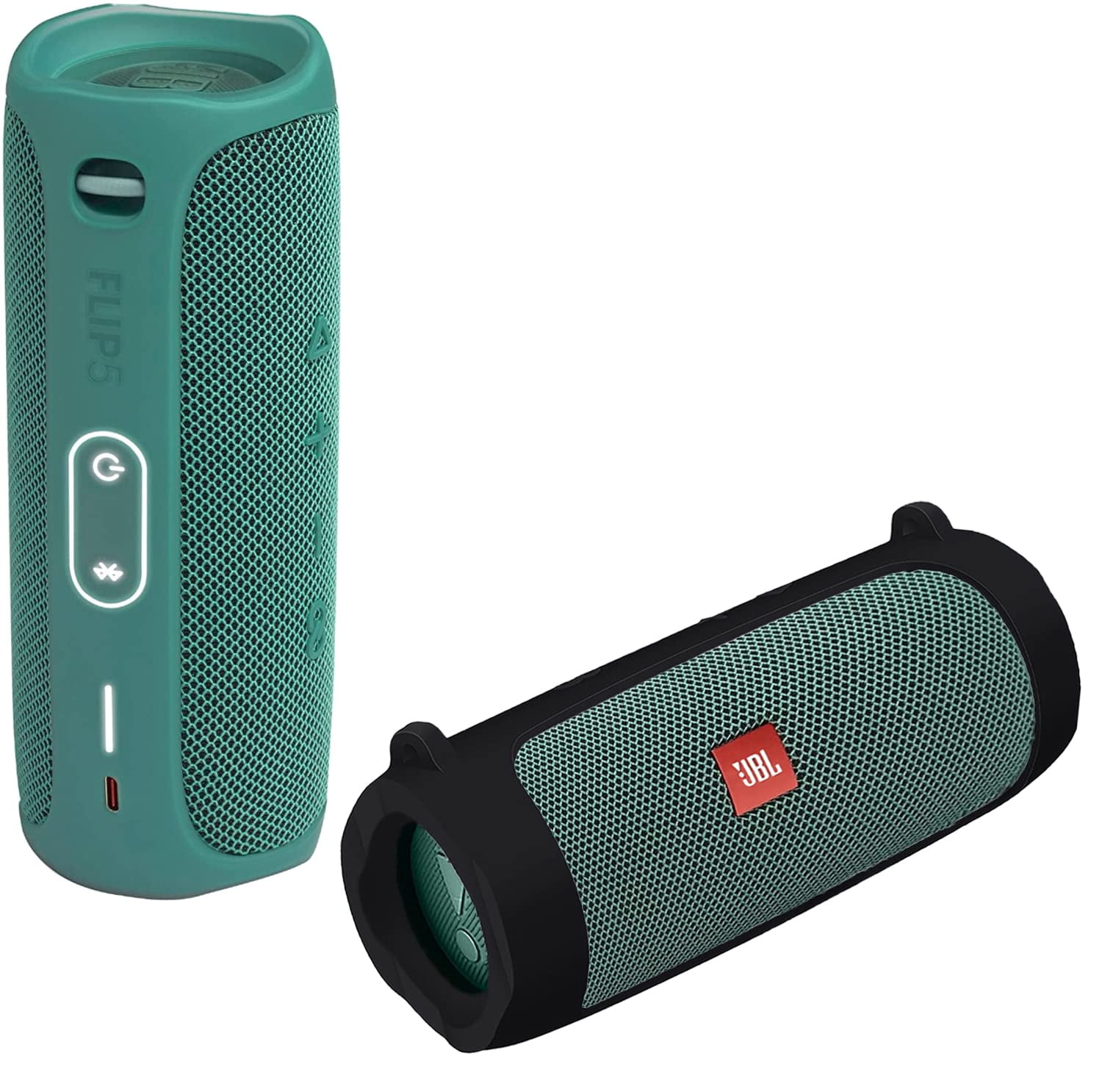 JBL Xtreme 3 - Portable Bluetooth Speaker Bundle with Deluxe CCI Silicone  Carrying Sleeve Cover (Blue w/Red Sleeve)