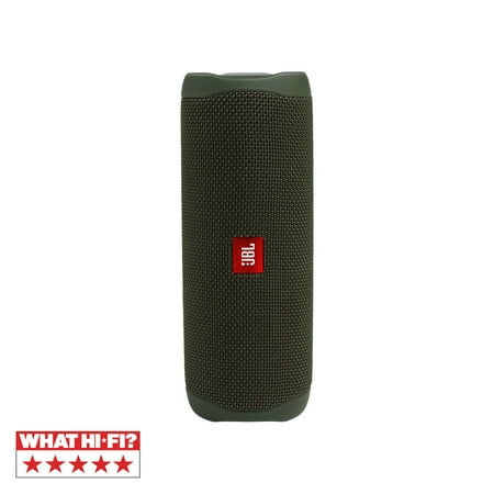 JBL - Flip 5 Portable Bluetooth Speaker - Forest Green