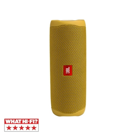 JBL - Flip 5 Portable Bluetooth Speaker - Mustard Yellow