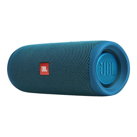 JBL Flip 5 Portable Waterproof Wireless Bluetooth Speaker - Ocean Blue (Sold without manufacturer warranty)