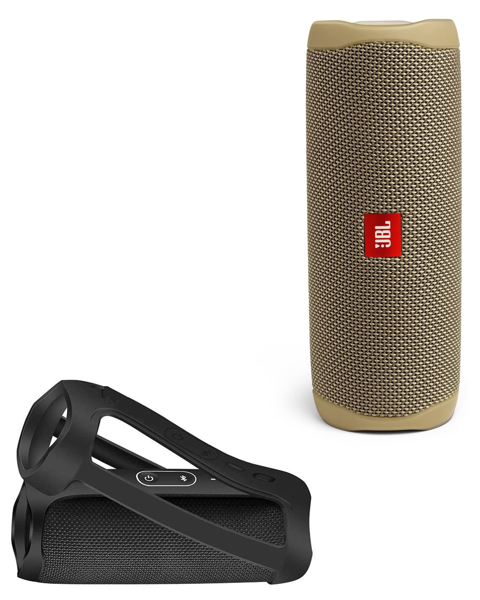 JBL Flip 5 Waterproof Bluetooth Speaker with Rugged Silicone