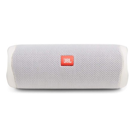 Open Box JBL Flip 5 White Portable Bluetooth Speaker