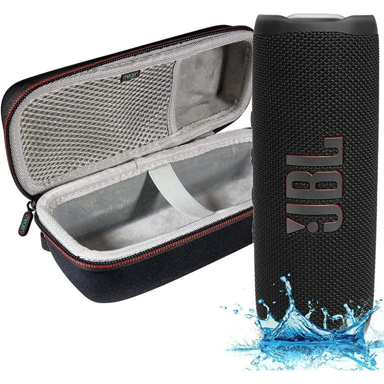 JBL Flip 6 - Waterproof Portable Bluetooth Speaker, Powerful Sound and deep  bass, IPX7 Waterproof, 12 Hours of Playtime with Megen Hardshell Case 
