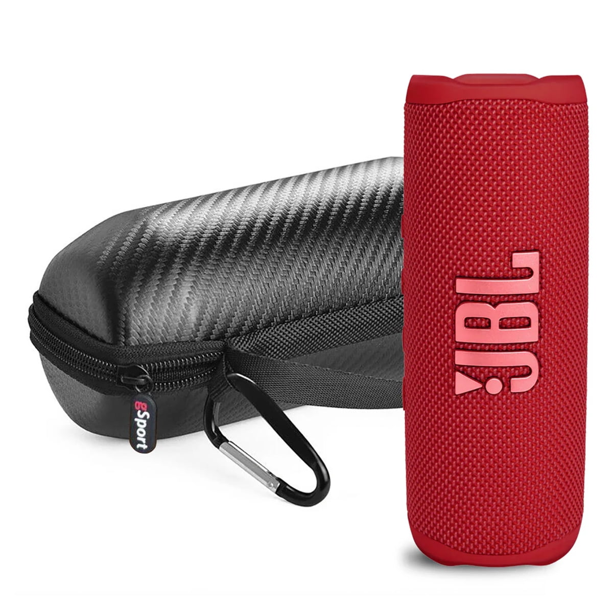 JBL Flip 6 Waterproof Portable Speaker with gSport Carbon