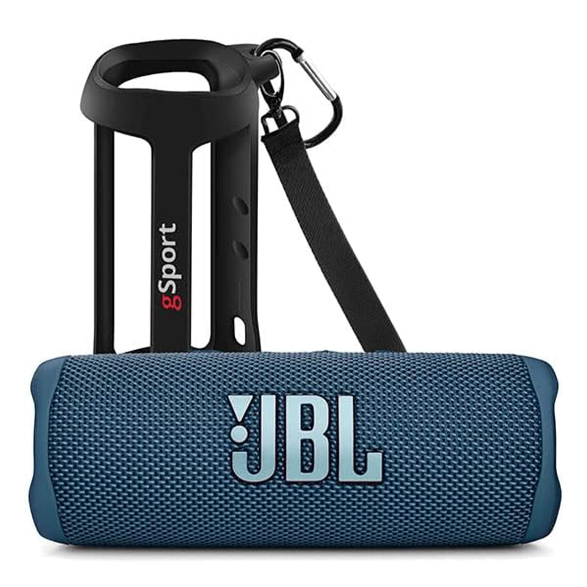 JBL Flip 6 Waterproof Portable Speaker with gSport Silicone Sleeve