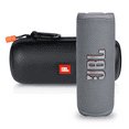 thumbnail image 1 of JBL Flip 6 Waterproof Portable Wireless Bluetooth Speaker with JBL Premium Hardshell Case - Gray, 1 of 5