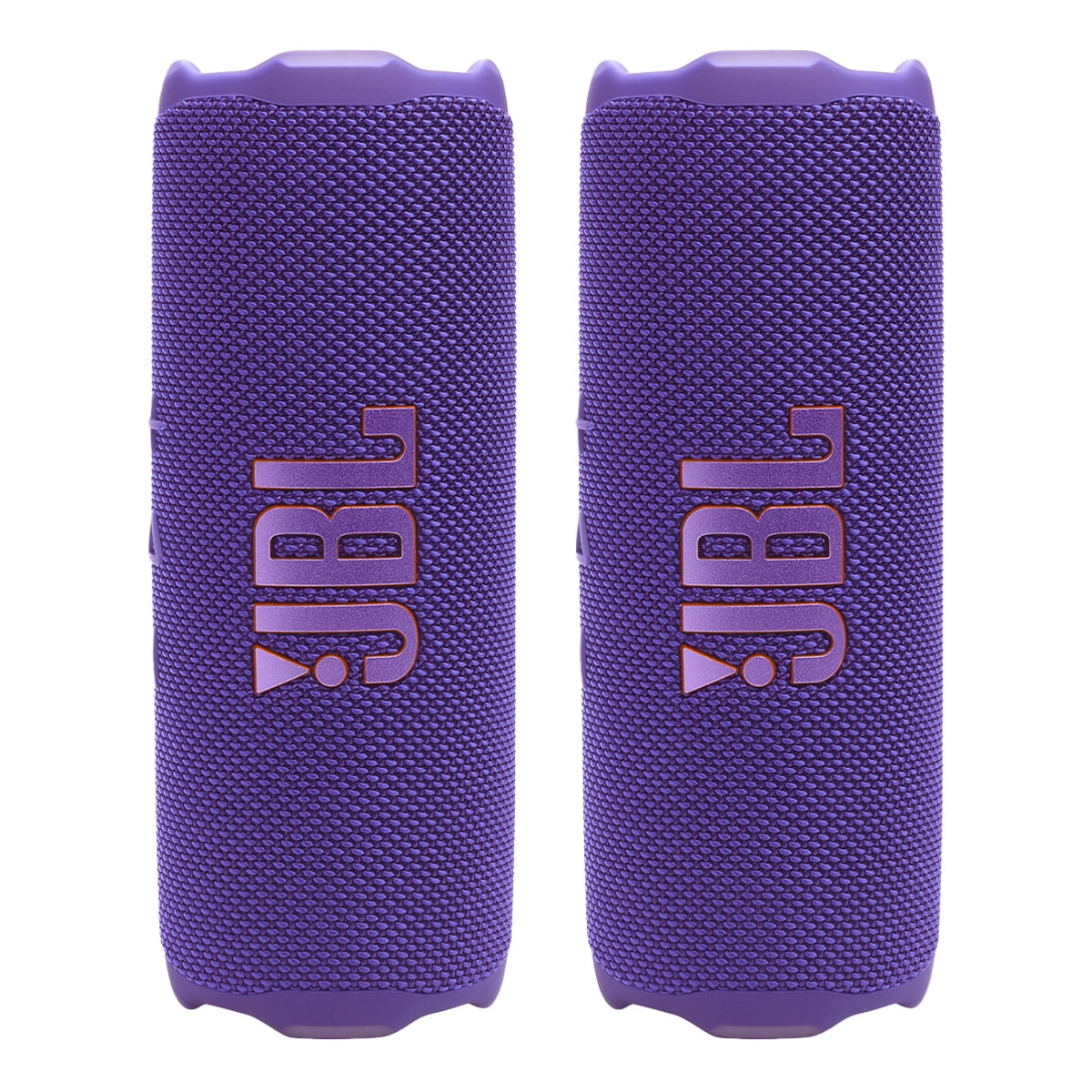 JBL Flip 7 Waterproof Portable Speaker Bundle - Pair (Purple