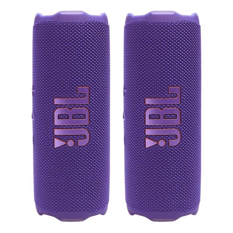 JBL Flip 7 Waterproof Portable Speaker Bundle - Pair (Purple
