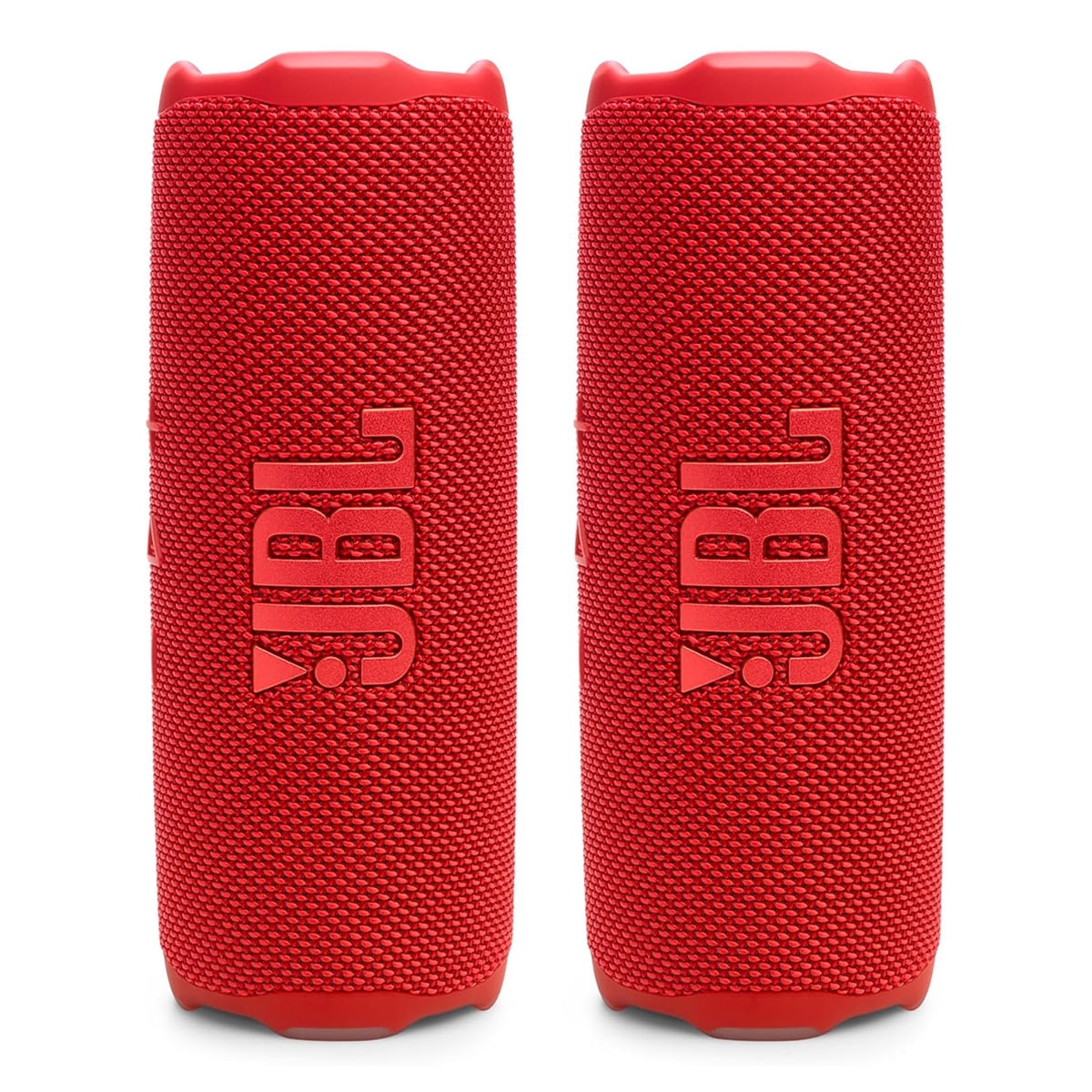 JBL Flip 7 Waterproof Portable Speaker Bundle - Pair (Red)