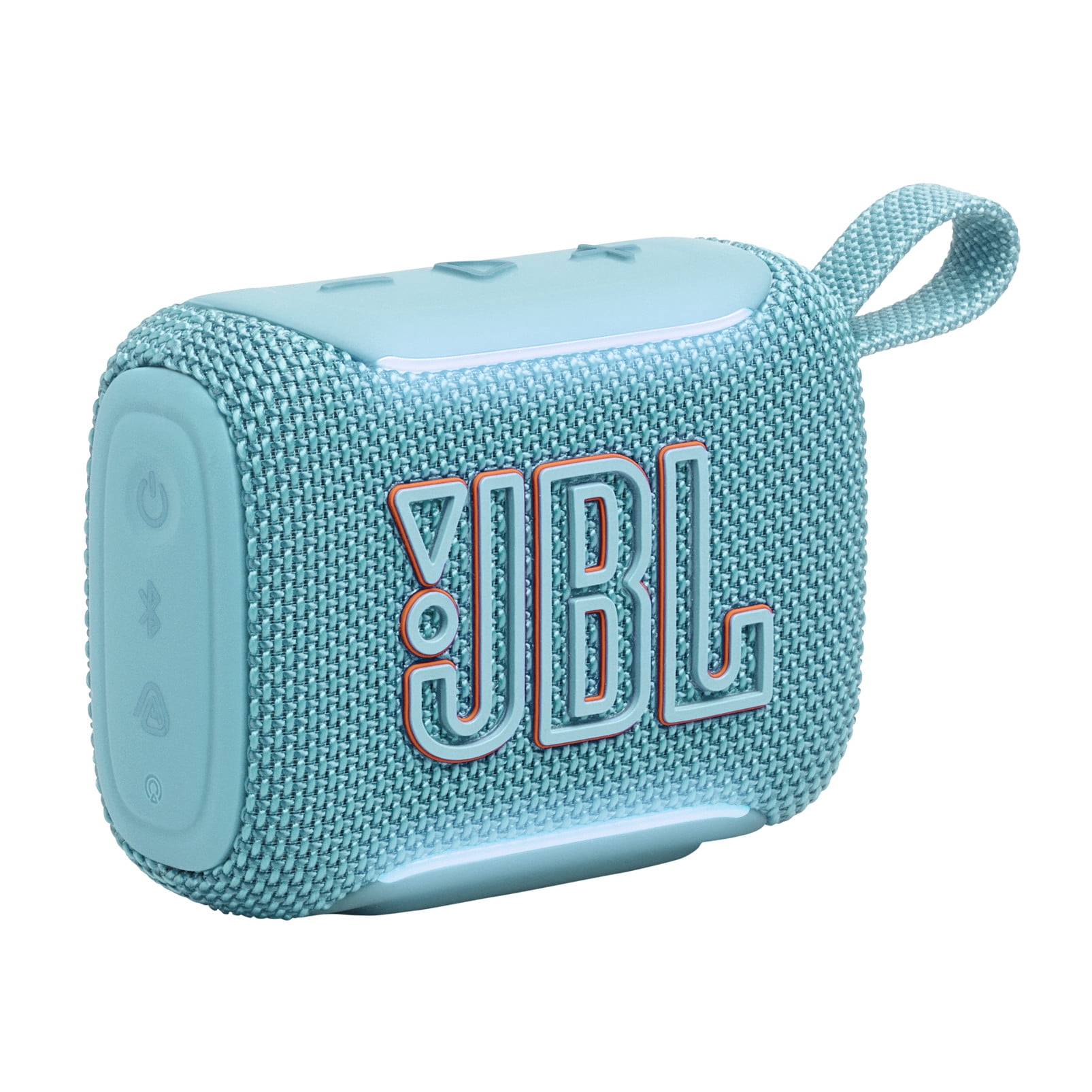 JBL Go 5 - Ultra-portable waterproof and drop-proof speaker with JBL legendary sound and ambient edge lighting - Turquoise