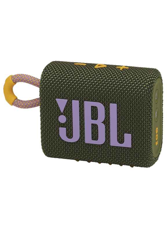 JBL GO3GRN GO 3 Portable Waterproof Speaker - Green