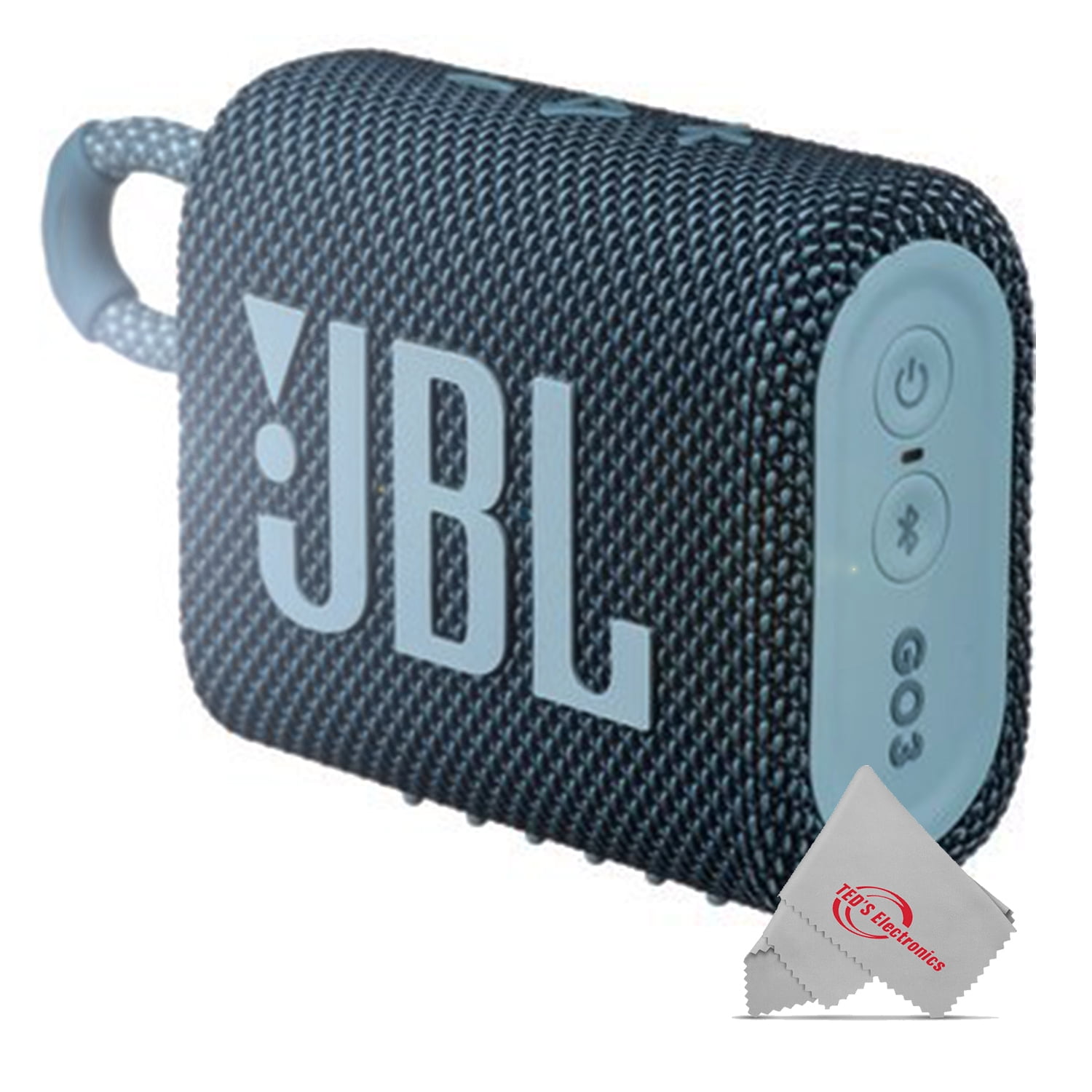 JBL Go 3 Portable Bluetooth Waterproof Speaker Blue for Outdoor