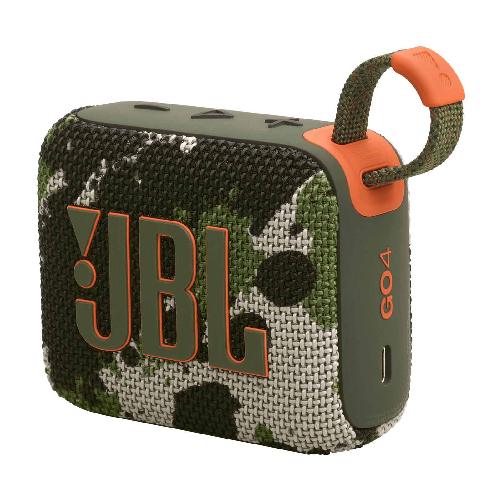 JBL Go 4 Portable Bluetooth Speaker, Camo