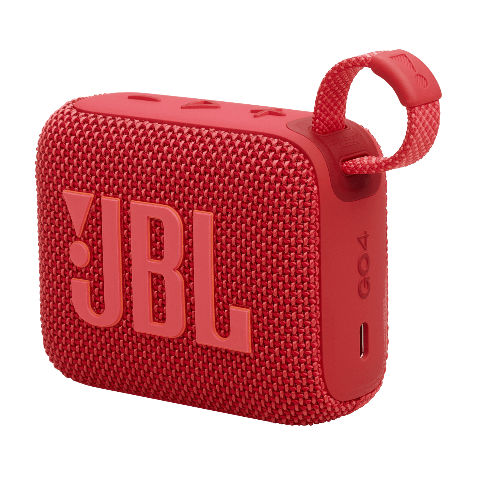 JBL Go 4 Portable Bluetooth Speaker Red