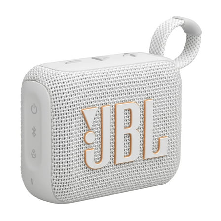 JBL Go 4 - Ultra-Portable Bluetooth Speaker - White