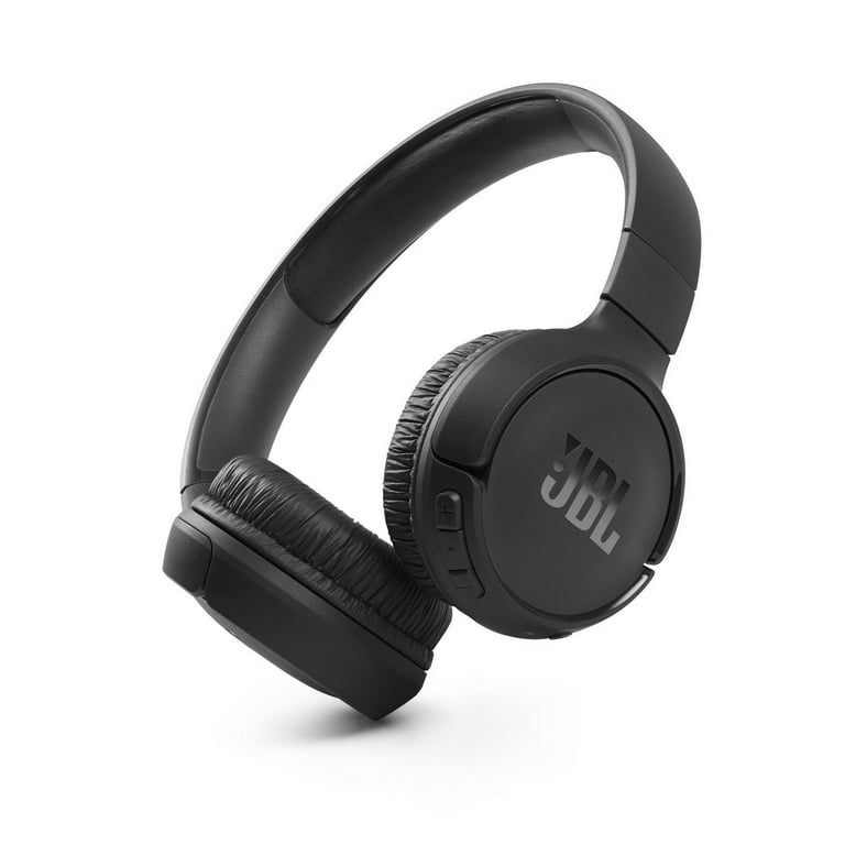 Tilskud dragt Tørke JBL JBLT510BTBLKRP Tune Wireless On-Ear Headphones with Pure Bass, Black -  Walmart.com