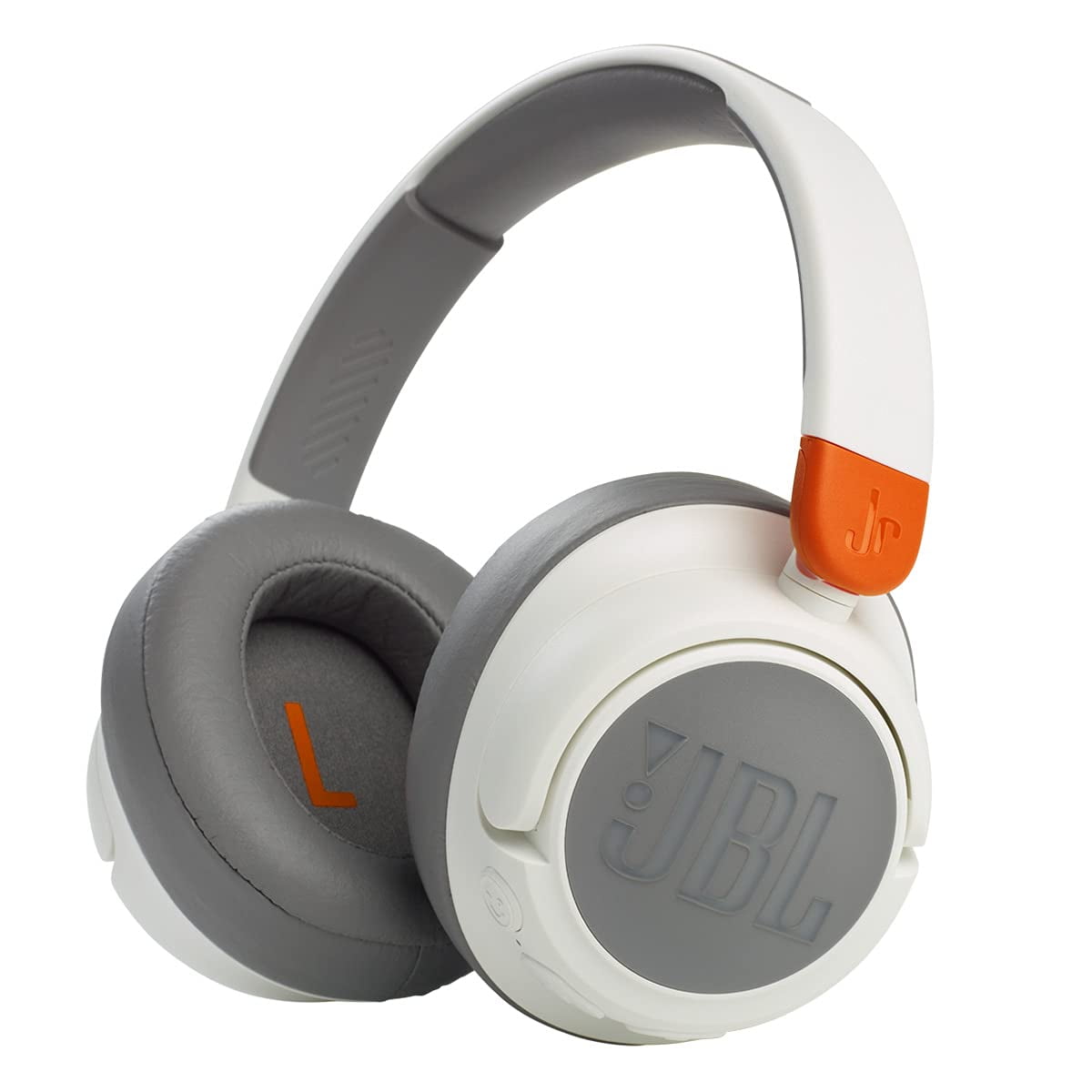 JBL JR 460NC - Wireless over-ear Noise Cancelling kids headphones - Learn, play and explore with JBL Safe Sound, noise-free. - White