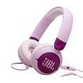 thumbnail interactive-video image 1 of JBL Junior 320 - Colorful, durable wired on-ear headphones with JBL Safe Sound for kids - Purple, 1 of 12