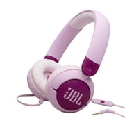 JBL Junior 320 - Colorful, durable wired on-ear headphones with JBL Safe Sound for kids - Purple