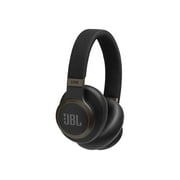 JBL Live 650BT On-Ear Wireless Headphones with Noise-Cancelling and Voice Assistant (Black)