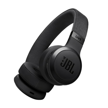 JBL Live 670NC - Wireless On-Ear Headphones with True Adaptive Noise Cancelling, Black