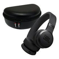 JBL Live 670NC Wireless On Ear Noise Cancelling Headphone Bundle with gSport Case (Black)