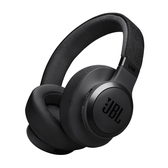 JBL Live 770NC Adaptive Noise Cancelling Wireless over-Ear Bluetooth Headphones – Black (Sold Without Manufacturer Warranty)
